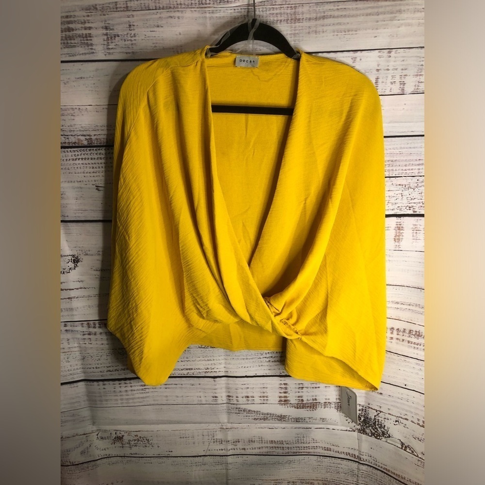 DREAM Yellow Blouse - Picture 9 of 14